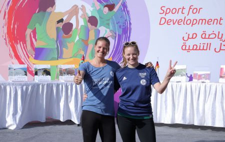 In cooperation between the German Olympic Sports Confederation (DOSB), the German Society for International Cooperation (GIZ) and the Jordanian Ministry of Education as well as the relevant Jordanian and German sports associations, manuals for the sports basketball, handball, Ultimate Frisbee and football have been developed to support the future local coaches and teachers in integrating […]